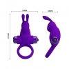 PRETTY LOVE - VIBRANT PENIS RING I Purple